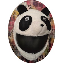 EKS Ticaret Kaskmania Peluş Kask Kılıfı Panda