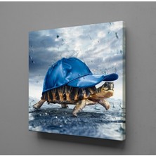 Technopa KAPLUMBAĞA KANVAS TABLO - 60x60cm