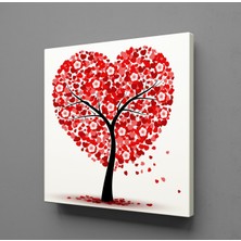 Technopa KALPLERDEN AĞAÇ KANVAS TABLO - 100x100cm