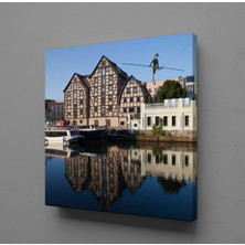 Technopa DENİZ KENARI MANZARASI KANVAS TABLO - 60x60cm