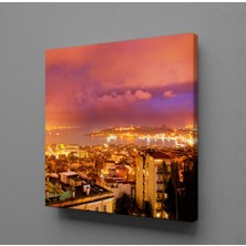 Technopa ŞEHİR MANZARASI KANVAS TABLO - 60x60cm