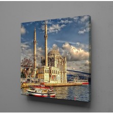 Technopa KÖPRÜ CAMİ KANVAS TABLO - 200x200cm