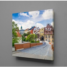 Technopa LEHÇE EVLERİ KANVAS TABLO - 30x30cm