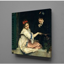 Technopa FRANSIZ KADINLARI KANVAS TABLO - 180x180cm