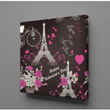 Technopa EYFEL KULELERİ KANVAS TABLO - 160x160cm