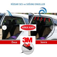 EKS Ticaret Contacall 3m Oto Kapı Kaput Bagaj Ses Toz Yalıtım Fitili 5 Metre Uzunluk 3m