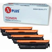 Xplus Canon CRG-040 / Hp CF360A Chipli 4 Renk Ithal Muadil Toner Seti (6.300 Sayfa)
