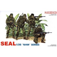 Dragon 3302 1/35 Ölçek, Amerikan Donanması, Vietnam Seal Ekibi, Plastik Model Kiti