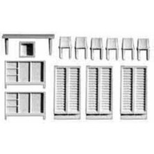 Schulcz 554006 1/50 6 Kışılık Yemek Odası Mobilyaları-Beya