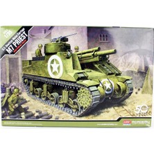 Academy 13210 1/35 M7 Priest Tank Demonte Plastik Maketi