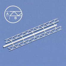 Schulcz 1714102 Kiriş Destekleri -Beyaz -12,0X15,4X80,0 mm