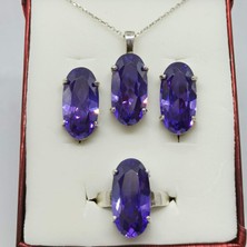 Firuze Gümüş Gümüş Set