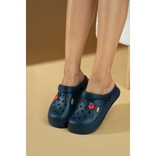 Pembe Potin Uğur Böceği Eva Comfort Taban Günlük&plaj Kadın Sandalet DNZ95