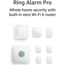 Ring Alarm Pro 8 Parçalı Kit - Dahili Eero Wi-Fi 6 Yönlendirici