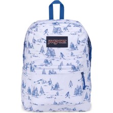 Jansport Superbreak Plus Beyaz Sırt Çantası