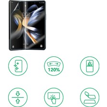 Galaxy Z Fold 4 Zore Hizalama Aparatlı S-Fit Body Ekran Koruyucu