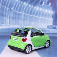 Carstore Smart Fortwo Cabrio 1:32 Maket Model Araba Yeşil