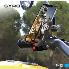 Syrox PH42 Çok Fonksiyonlu Telefon Tutucu