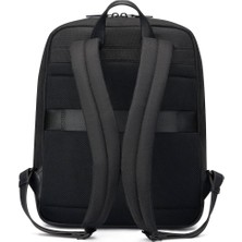 Roncato Unisex Sırt Çantası 41244501 Roncato Alabama Business Backpack  ( Pc 14"/ Tablet 11" ) 29X37,5X11 Black