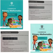 Cambridge University Press Primary Mathematics Learner's Book + Workbook 1 With Digital Access