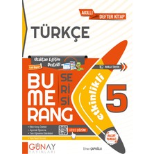 Günay Yayınları Gün&Ay Yayınları 5. Sınıf Bumerang Etkinlikli Türkçe