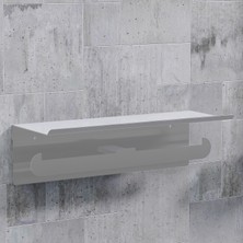 Ayz Kendinden Yapışkanlı Tuvalet Kağıdı Tutacağı, Her Türlü Tuvalet Kağıdı Için Çift Rulolu Askılık