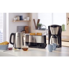 Philips HD7546/20 Café Gaia Filtre Kahve Makinesi, Termos Demlikli, Gümüş