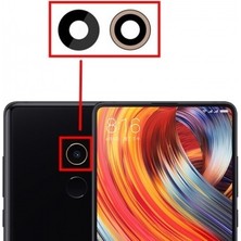 Fodos Xiaomi Mi Mix Kamera Lensi Cam - Kamera Camı - Yapışkanlı 2016080 Uyumlu