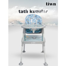 Tiwn Tatlı Kuzular Mama Sandalyesi (Çalışma Masası Olabilen)