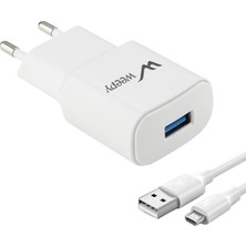 Weepy WPY-080 Akım Korumalı Hızlı Şarj Adaptörü 2.6 A 22 W Micro USB