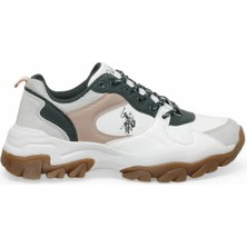 U.S. Polo Assn. 3F Tracky 3Pr Kadın Beyaz Sneaker 101416511