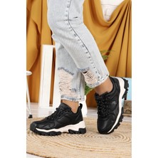 U.S. Polo Assn. 3F Tranke 3Pr Kadın Siyah Sneaker 101416512