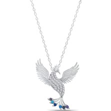 Parmas Design Zümrüdüanka Kuşu Kadın 925 Ayar Gümüş Kolye
