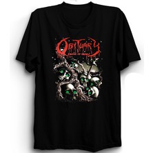 The Fame Obituary, Skulls, Rock Metal Müzik Grup Tişörtü