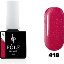 Pole professional kalıcı oje  #  418 8 ml.