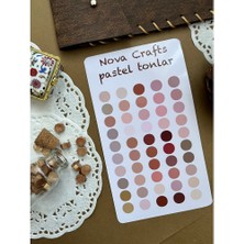 Nova Crafts Pastel Dot Sticker