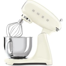 Smeg 50's Style Retro 4.8lt Cream Full Body Stand Mikser SMF03CREU