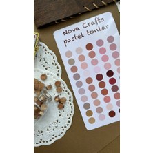 Nova Crafts Pastel Dot Sticker