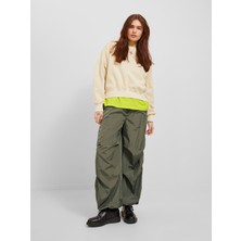 Jjxx Bayan Paçası Ayarlanabilir Bol Rahat Paraşüt Pantolon 12241140