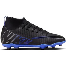Nike Jr. Mercurial Superfly 9 Club Fg/mg Çocuk Kramponu Siyah Dar Kalıp Erkek Kullanıcı İçin
