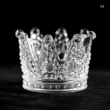 Ellea Nail Taç Akrilik Cam Kap Büyük Boy