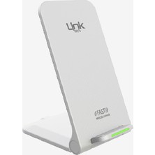 LİNK W515 15W Type-C Masaüstü Wireless Şarj Aleti & Telefon Tutacağı