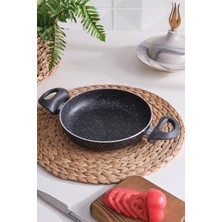 Maison Art Comfort Sahan Tava 22 cm Çift Kulplu Granit Sahan Tavası