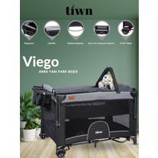Tiwn Viego Anne Yanı Park Beşik Seti (Park Beşik+Uyku Seti+Alezli Sünger)