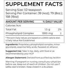 Bodybio Liposomal Phospholipid Complex 4 Fl Oz 118 ml