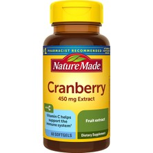 Nature Made Cranberry With Vitamin C 60 Softgels