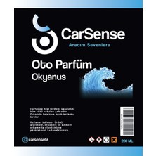 Carsense Oto Parfüm Okyanus - Sprey Araç Kokusu 200 ml