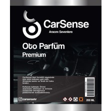 Carsense Oto Parfüm Premium - Sprey Araç Kokusu 200 ml