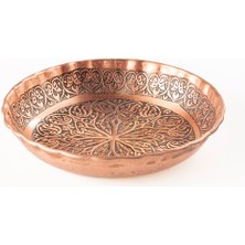 Dmt Copper Home Bakır Çerezlik Kuruyemiş Sunumluk 10 x 2,5 cm