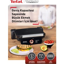 Tefal GC2228 Chef Comfort Tost Makinesi Siyah
